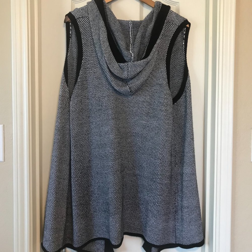 Hooded Sweater Vest/Duster - Picture 6 of 10